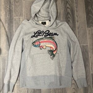 L.L. Bean x Todd Snyder Grey Heavyweight Hoodie